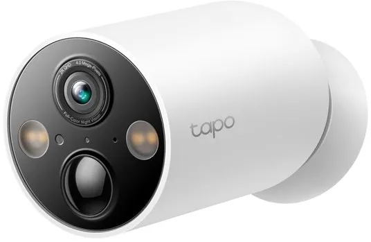TP-Link Tapo C425 Smart trådløst sikkerhedskamera, Hvid